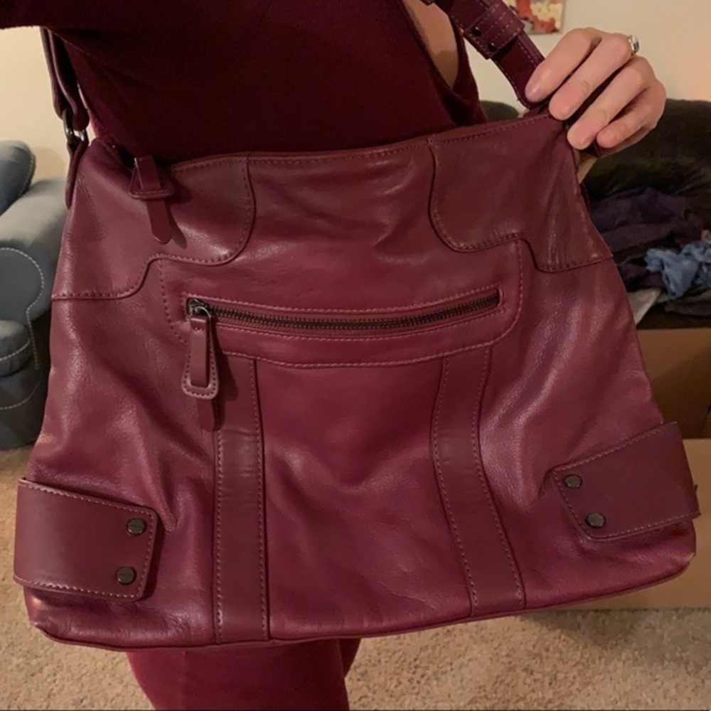 Wilsons Leather pink purse